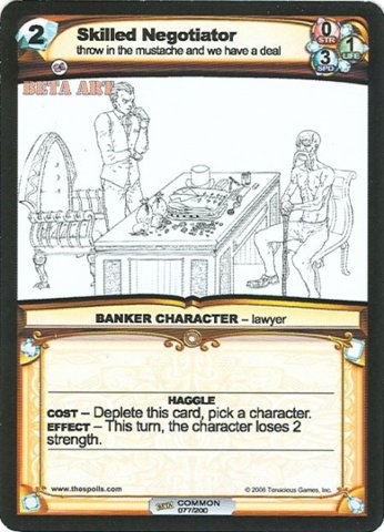Skilled Negotiator